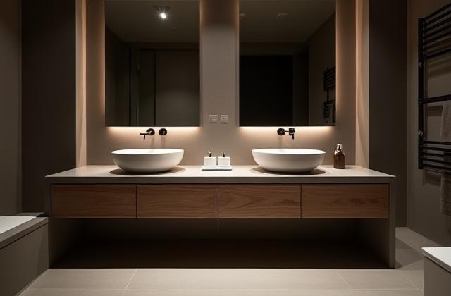 Moderne baderomsdesign